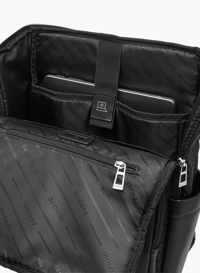 DUCHINI BLACK Backpack With Adjustable Straps for Men | Best Price UAE